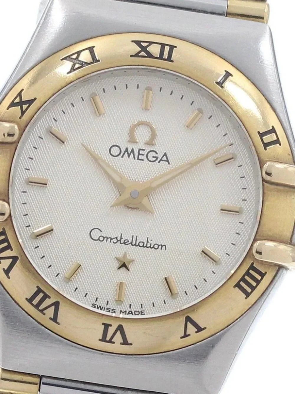 OMEGA Constellation 1362.30 Harf bar White Dial Quartz Ladies Watch_942082
